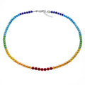 Armonia – collana in argento naturale e pietre