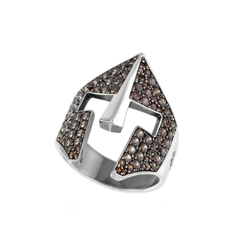 Anello Elmo Gladiatrice