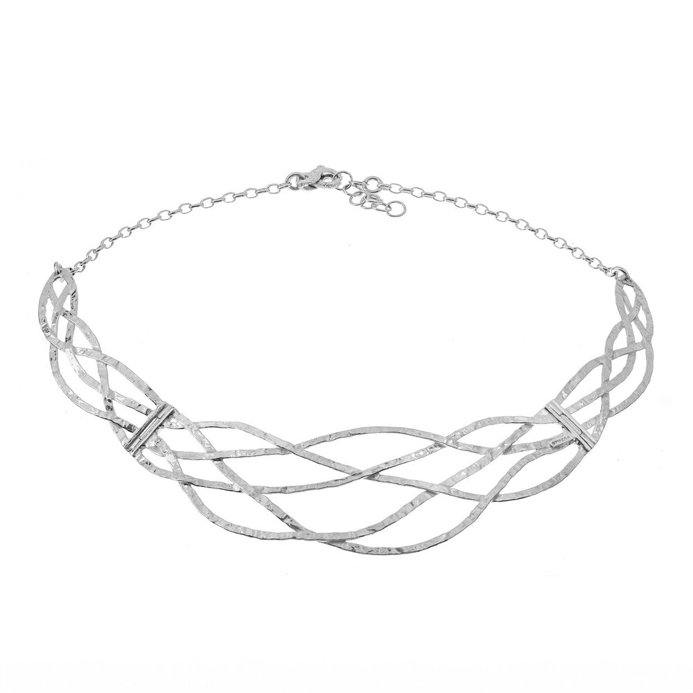 Sierra – collana in argento naturale