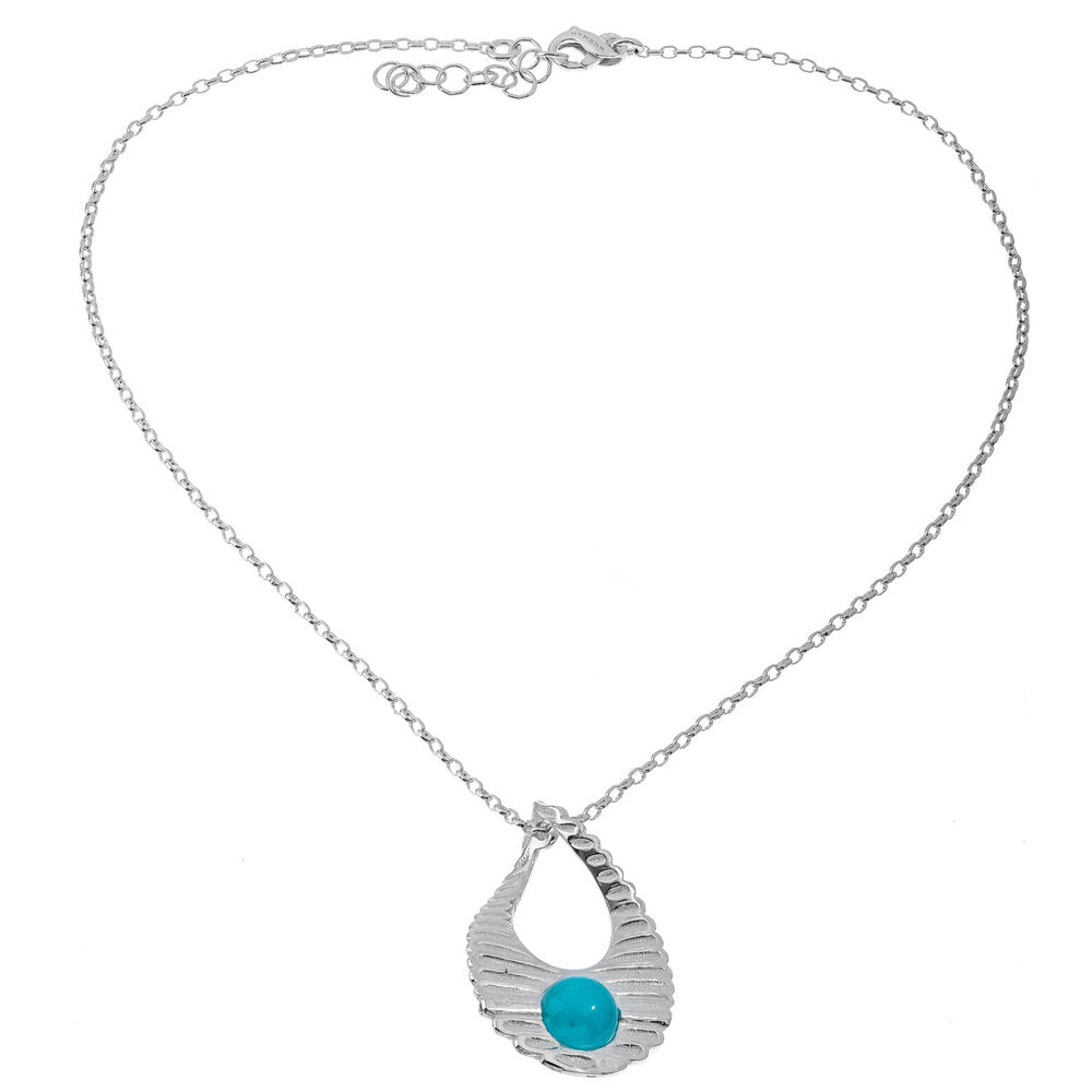 Namib – collana in argento naturale e pietra