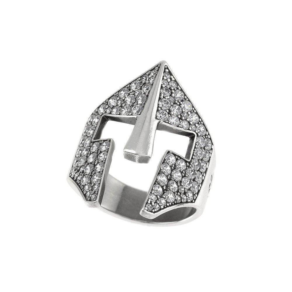 Anello Elmo Gladiatrice