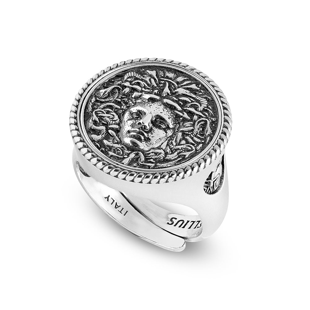 Anello Medusa Circolare