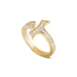 Anello Tau Donna con Pietre