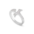 Anello Tau Donna con Pietre