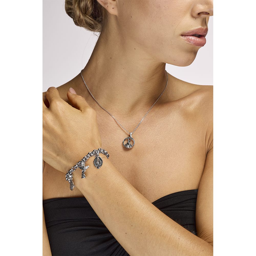 Collana Charm Amore e Psiche