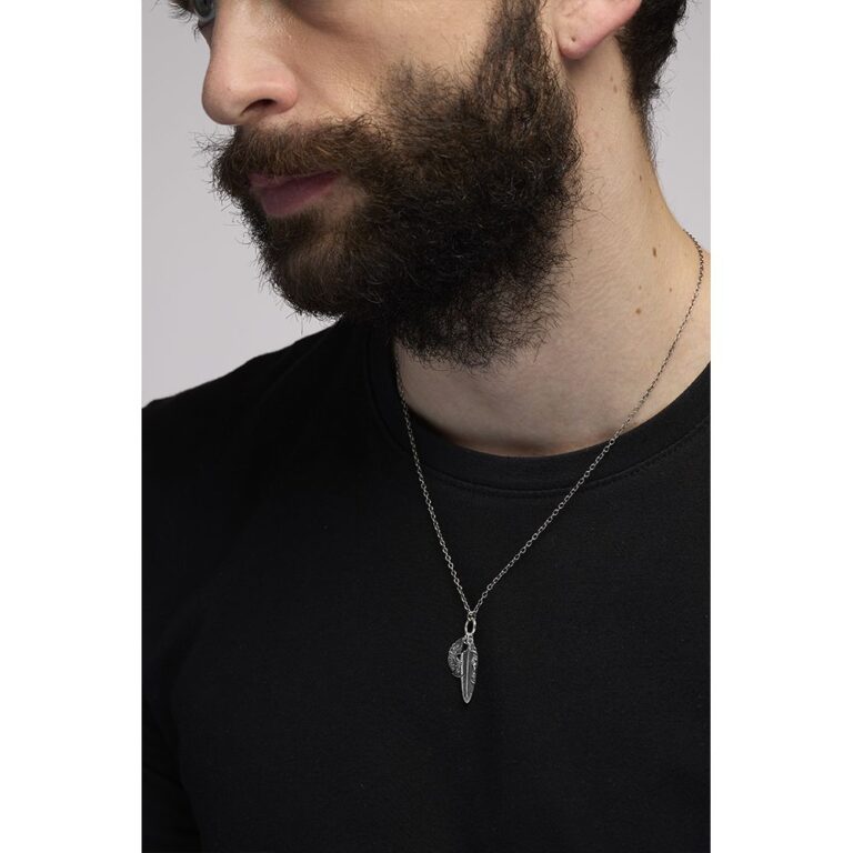 Collana Piuma e Fenice
