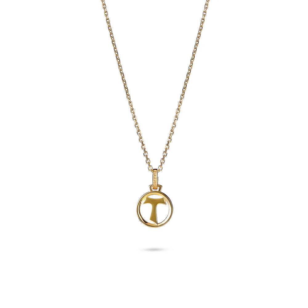 Collana Tau Cerchio Piccolo Donna