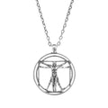 Collana Uomo Vitruviano