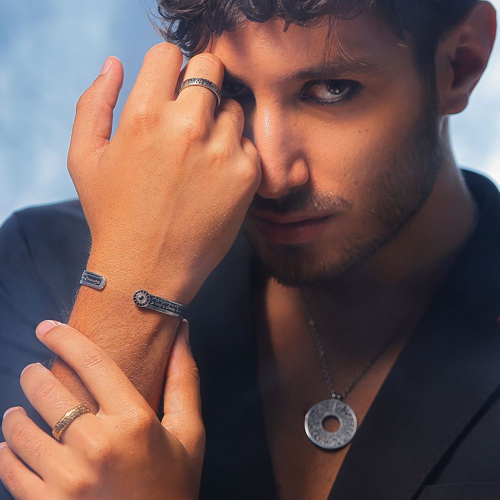 Bracciale Rigido Aperto Uomo Era
