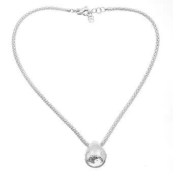 Sand – collana in argento naturale