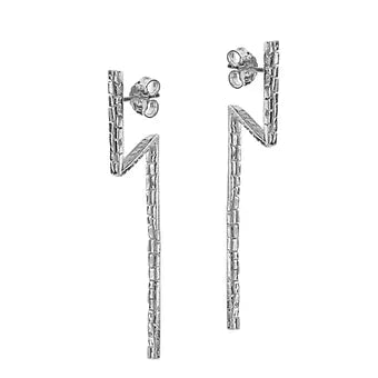 Samantha – orecchini in argento naturale
