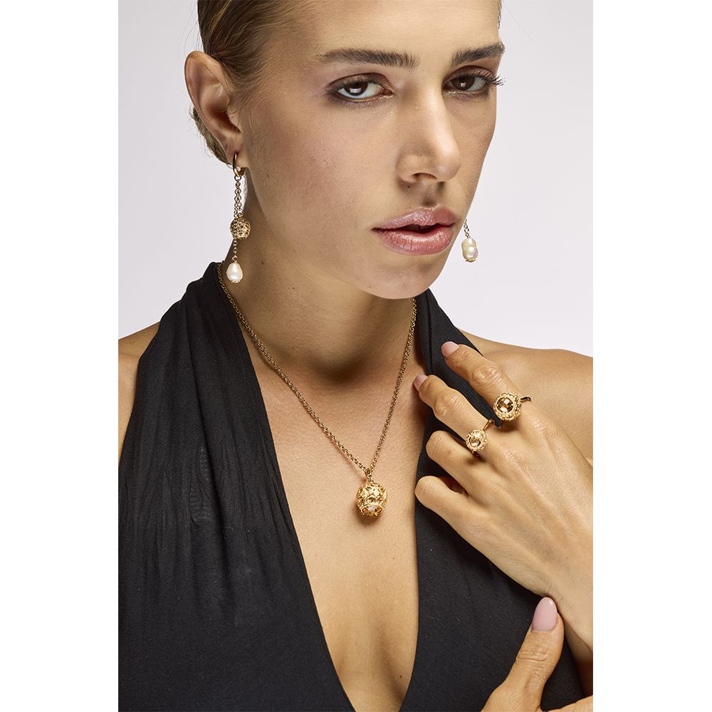 Anello Cestino Barocco Minimal